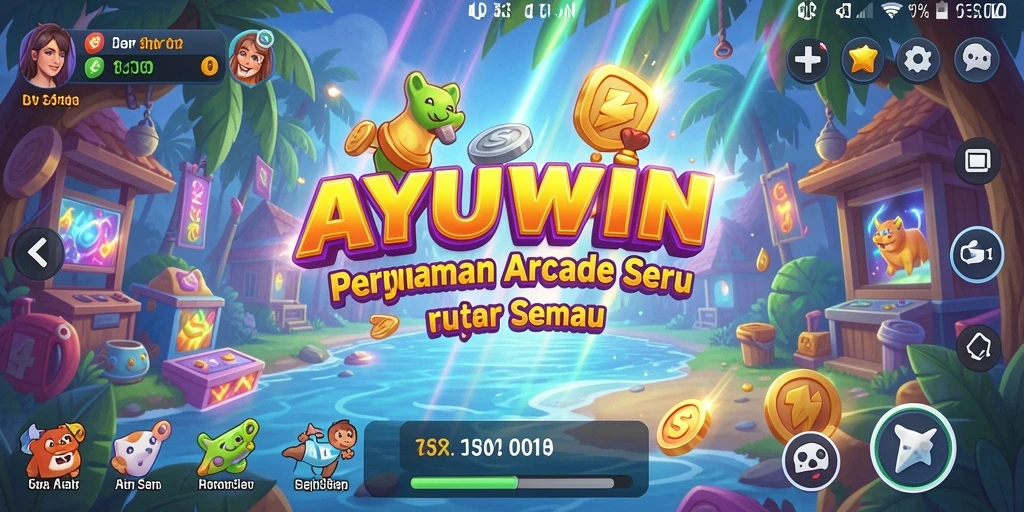 Tampilan gameplay AYUWIN yang menarik dan penuh aksi.
