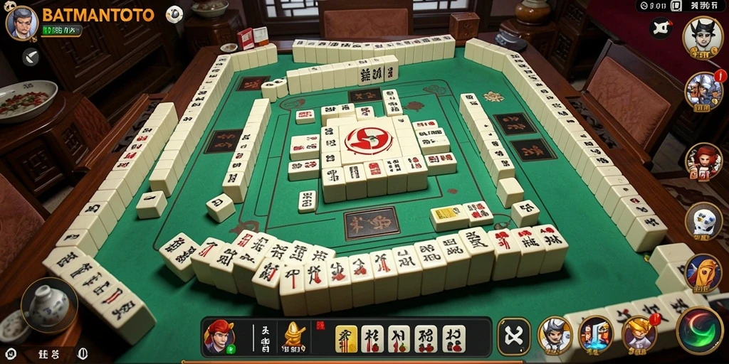 Tampilan menarik gameplay Mahjong BATMANTOTO yang penuh tantangan.