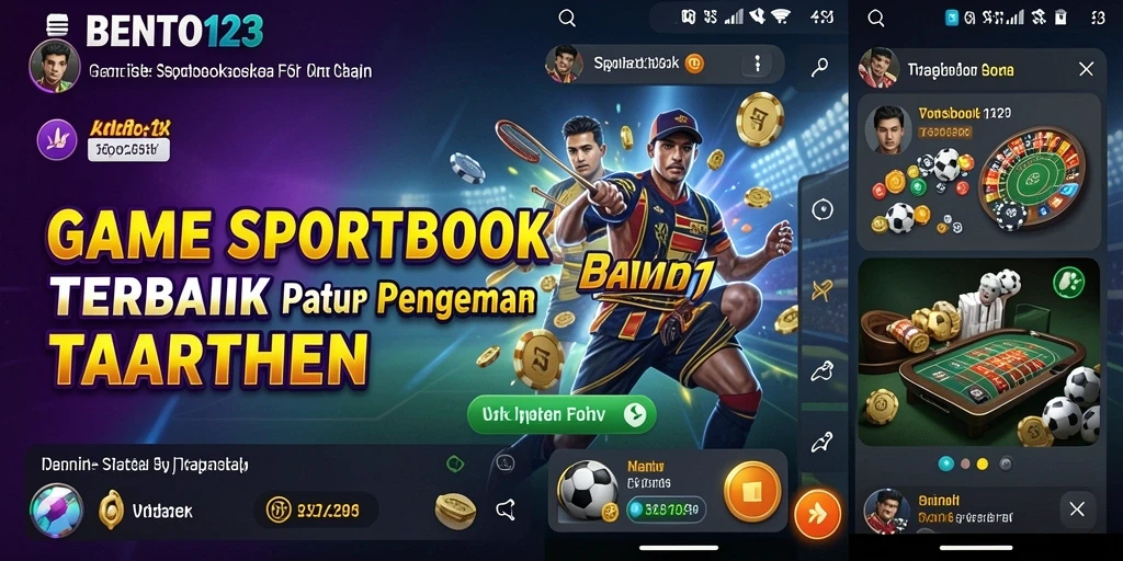 Tampilan antarmuka BENTO123 dengan opsi taruhan yang menarik.