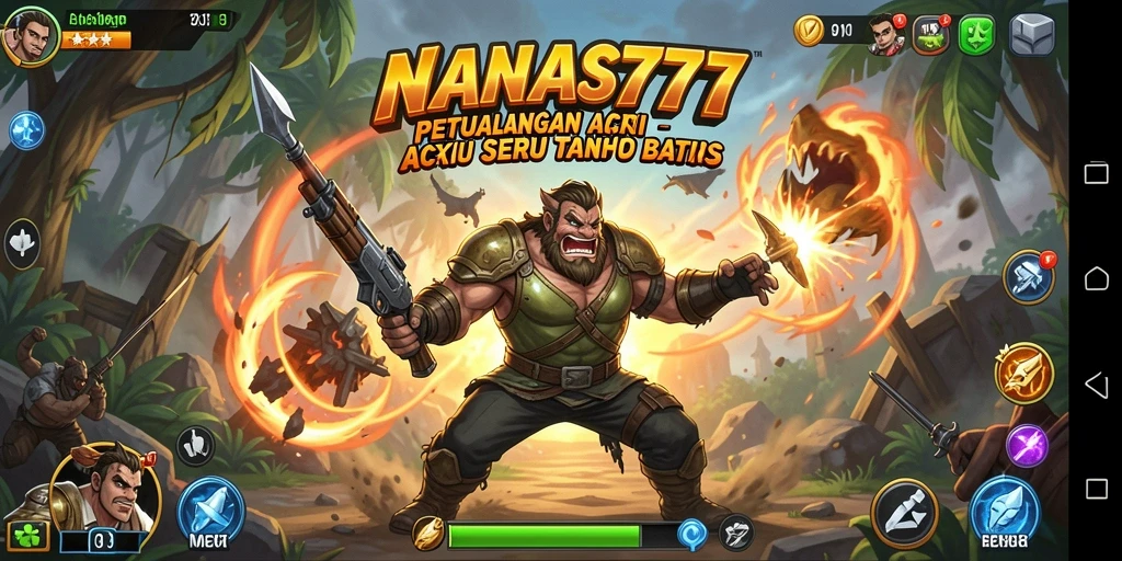 Gameplay seru NANAS777 dengan grafik menawan.