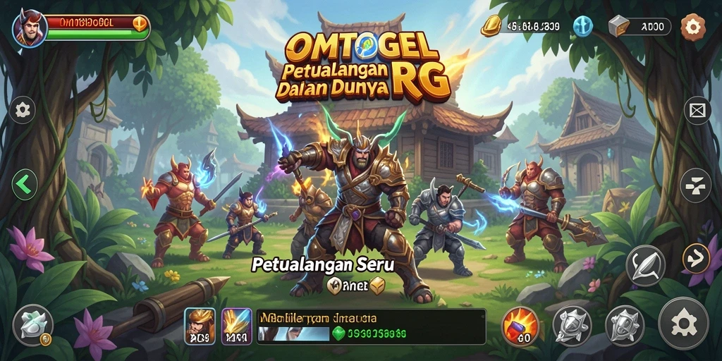 Tampilan menarik dari gameplay RPG di OMTOGEL dengan pemandangan yang menakjubkan.