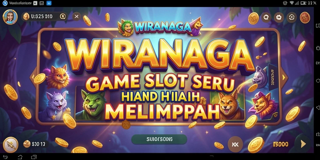 Tampilan menarik dari gameplay game Slot WIRANAGA yang mengasyikkan.